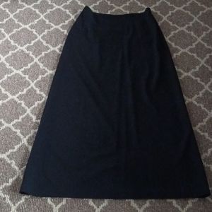 Lafayette NY 148 wool maxi skirt